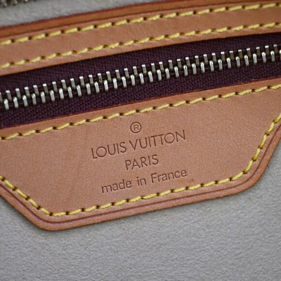 LOUIS VUITTON LV Logo Cite GM Shoulder Bag Monogram Leather Brown M51181 20EA317 - Picture 10 of 16